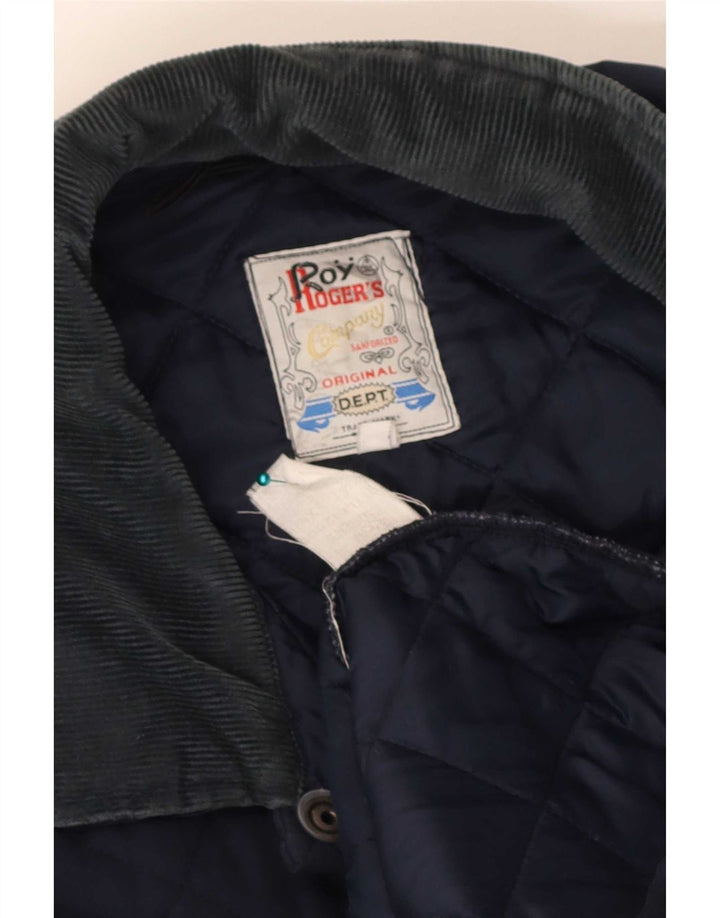 Jachetă matlasată pentru bărbați Roy Rogers UK 42 XL bleumarin