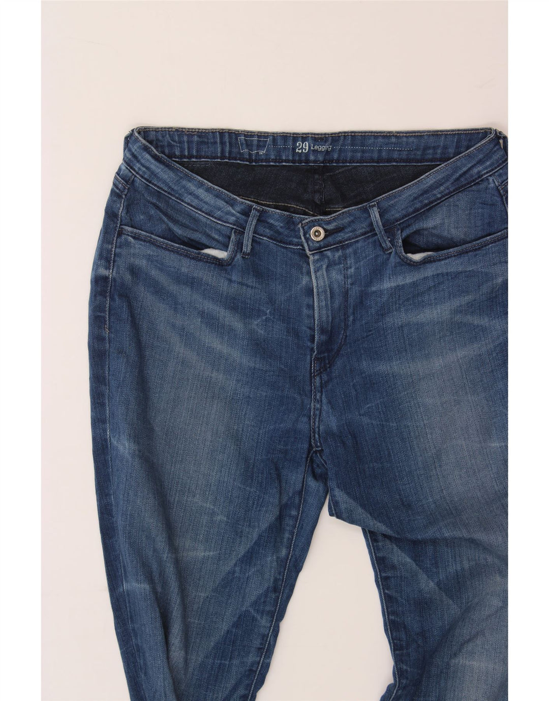 LEVI'S Womens Legging Jeans W29 L32 Blue Vintage Levi's and Second-Hand Levi's from Messina Hembry 