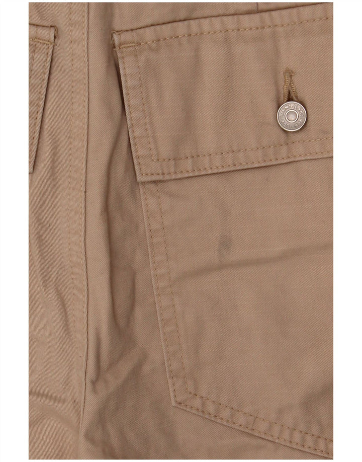 Pantaloni scurti cargo pentru femei Tommy Hilfiger W26 Small Beige