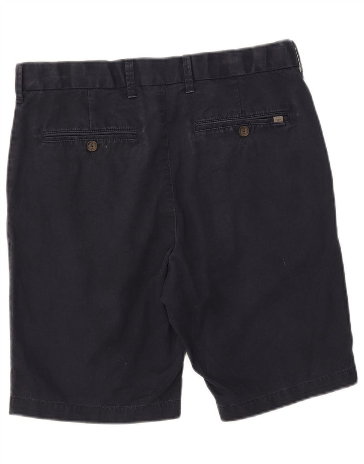 Pantaloni scurți chino pentru bărbați Marks & Spencer W32, bumbac bleumarin mediu