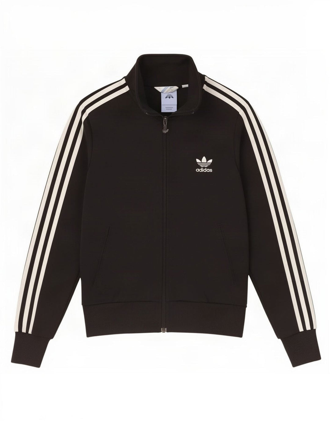 Jachetă de top pentru trening grafic Adidas pentru femei IT 40 Small Black