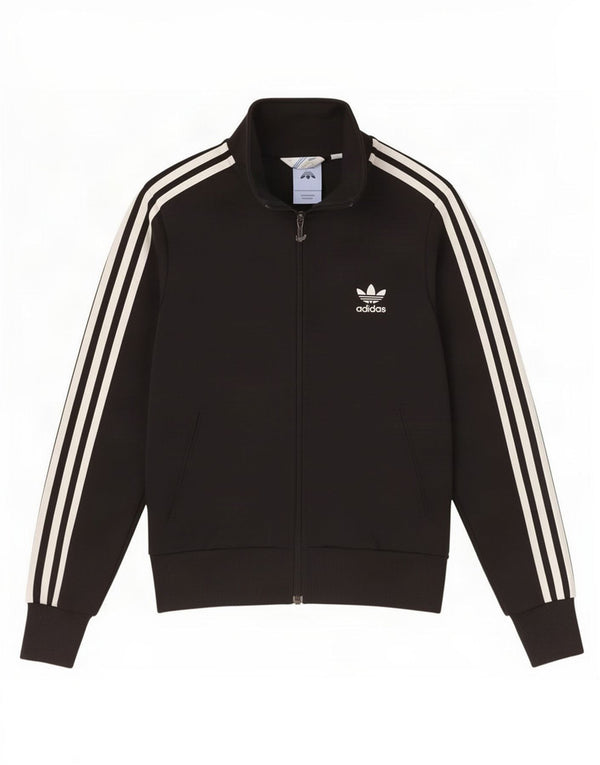 Jachetă de top pentru trening grafic Adidas pentru femei IT 40 Small Black