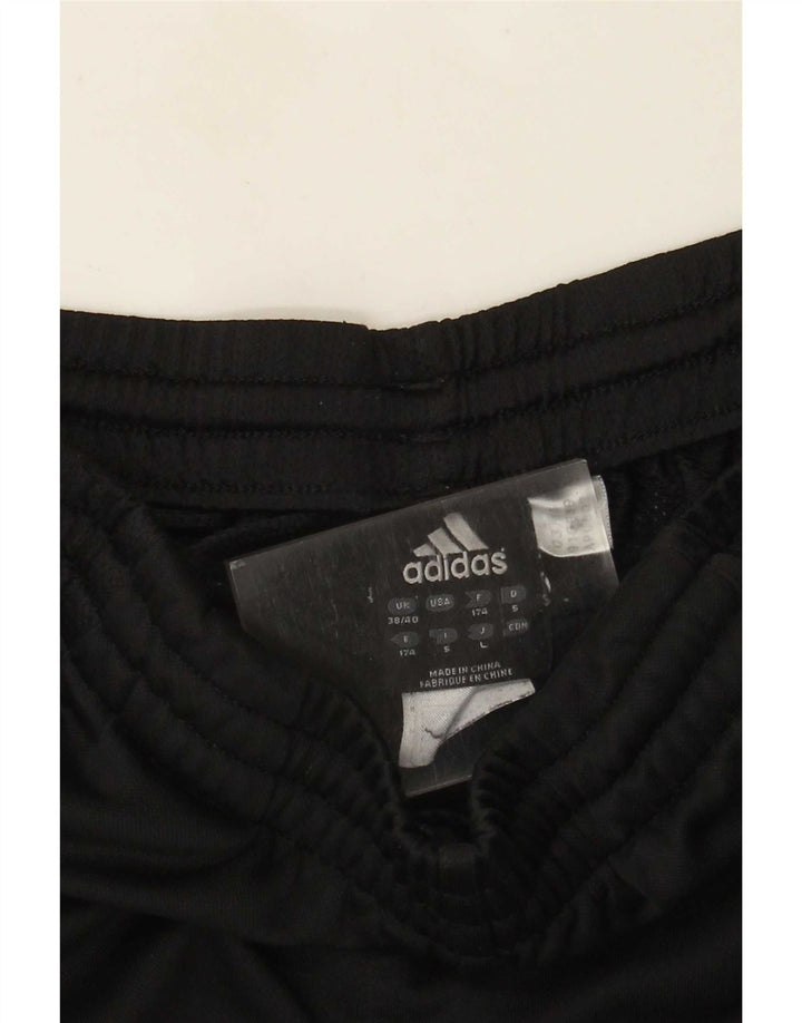 Pantaloni de trening Adidas pentru bărbați Marea Britanie 38/40 Poliester mediu negru