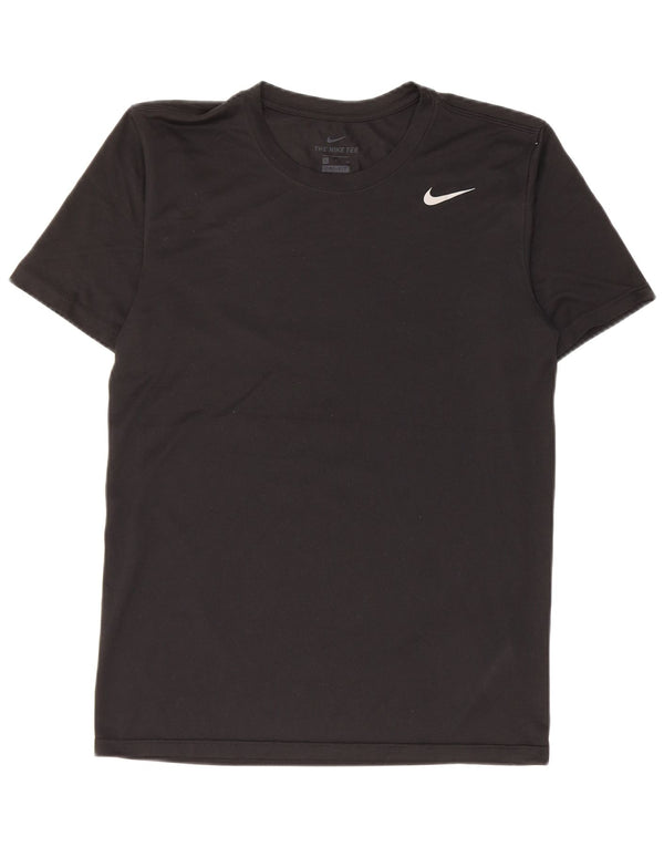 Tricou Nike Dri Fit pentru bărbați Top mic poliester negru
