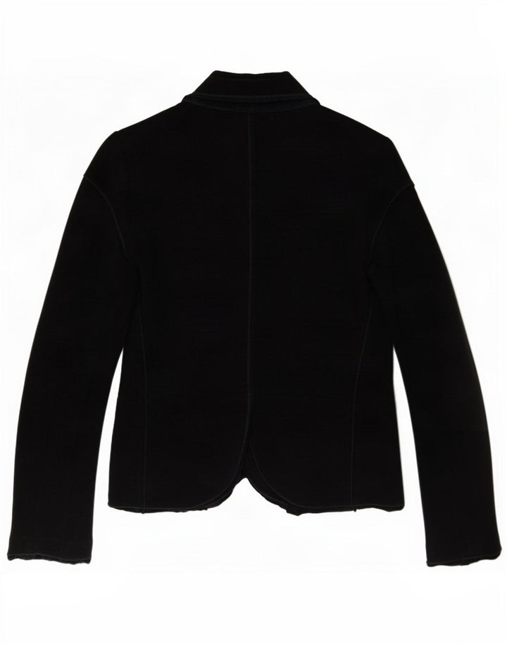 Marithe Francois Girbaud Jachetă pentru femei cu 5 nasturi IT 42 Medium Negru