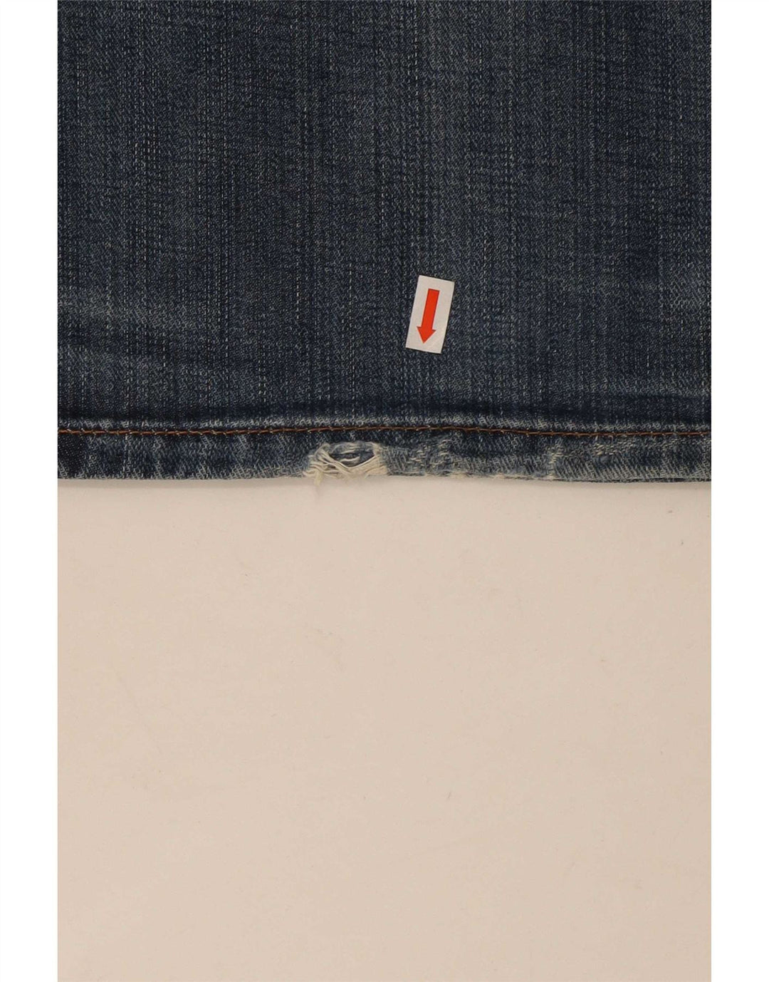Tommy Hilfiger Mens Bootcut Jeans W38 L34 Navy Blue Cotton