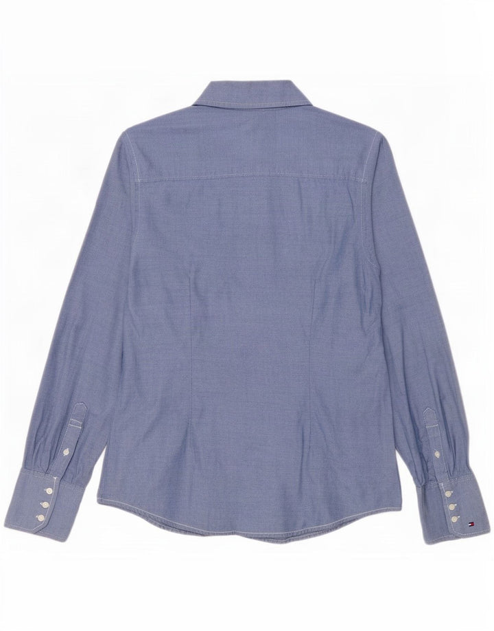 Cămașă Tommy Hilfiger pentru femei UK 12 Medium Blue Bumbac
