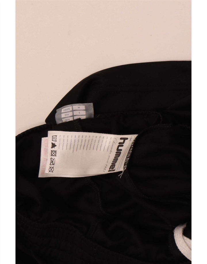 Pantaloni scurți sport grafic pentru bărbați Hummel, poliester mediu negru