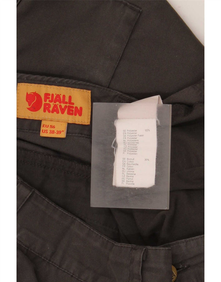 Pantaloni cargo drepti pentru bărbați Fjall Raven L38 L32 Poliester maro