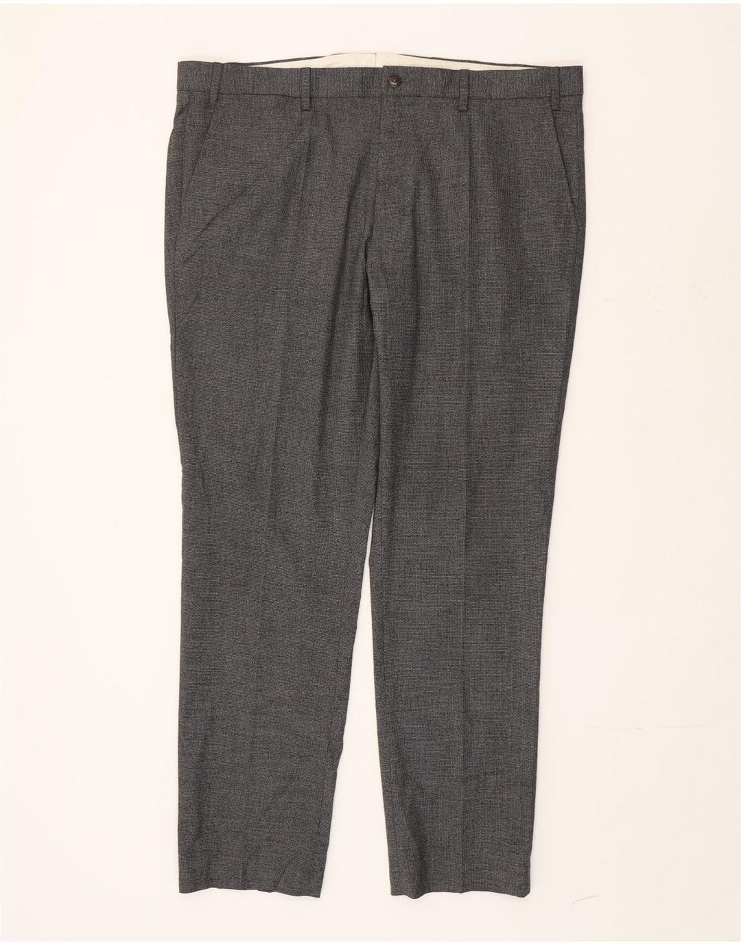 Pantaloni chino subțiri pentru bărbați Marks & Spencer L38 L31 poliester gri