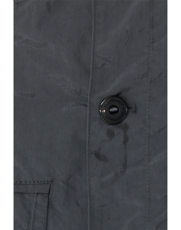 PEUTEREY Mens Utility Jacket IT 52 XL Navy Blue Polyamide