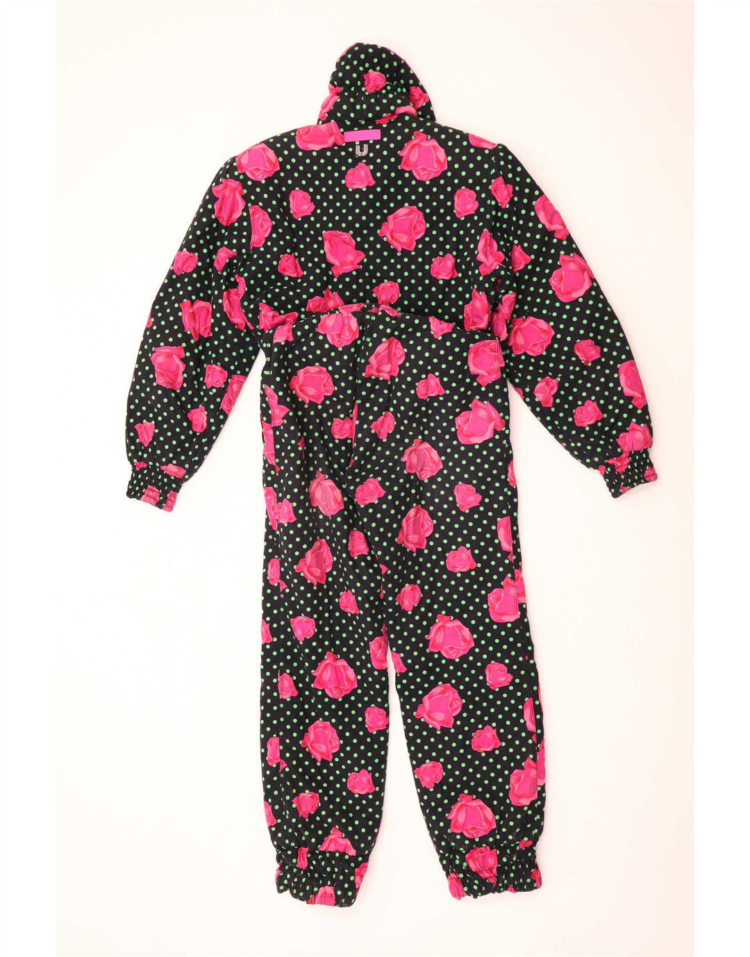 Salopetă de schi pentru femei Ungaro IT 44 Medium Black Floral Bumbac