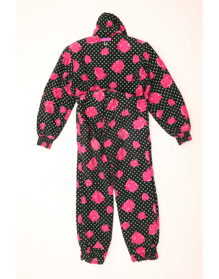 Salopetă de schi pentru femei Ungaro IT 44 Medium Black Floral Bumbac