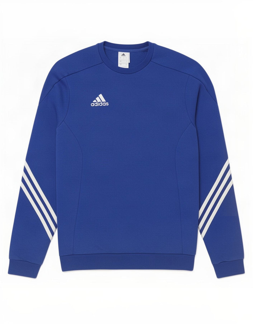 Hanorac pentru bărbați Adidas Jumper mic, albastru, bumbac