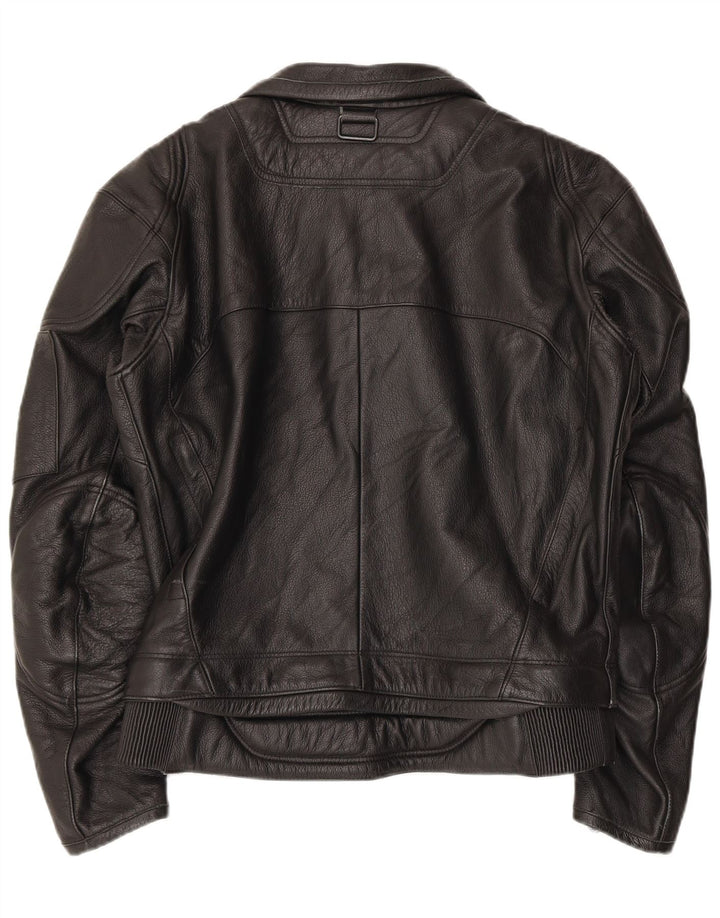 Jachetă de piele DAINESE Moto Racer pentru femei EU 54 2XL Negru