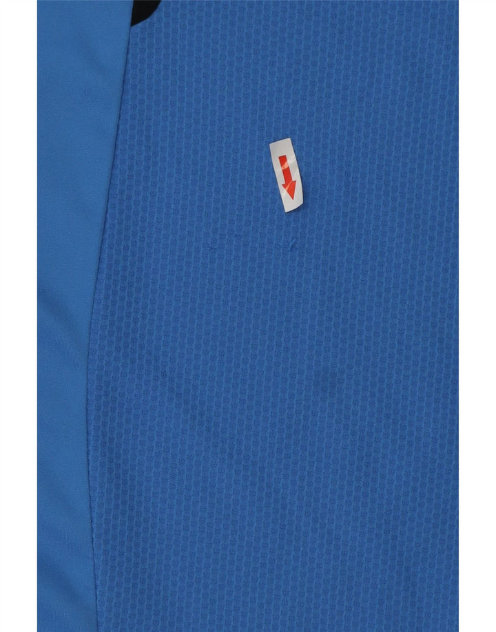 Tricou Adidas Climacool pentru bărbați Top mare, albastru, poliester color bloc