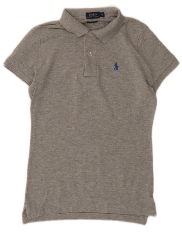 Cămașă Polo pentru bărbați Polo Ralph Lauren Skinny Fit XS Gri
