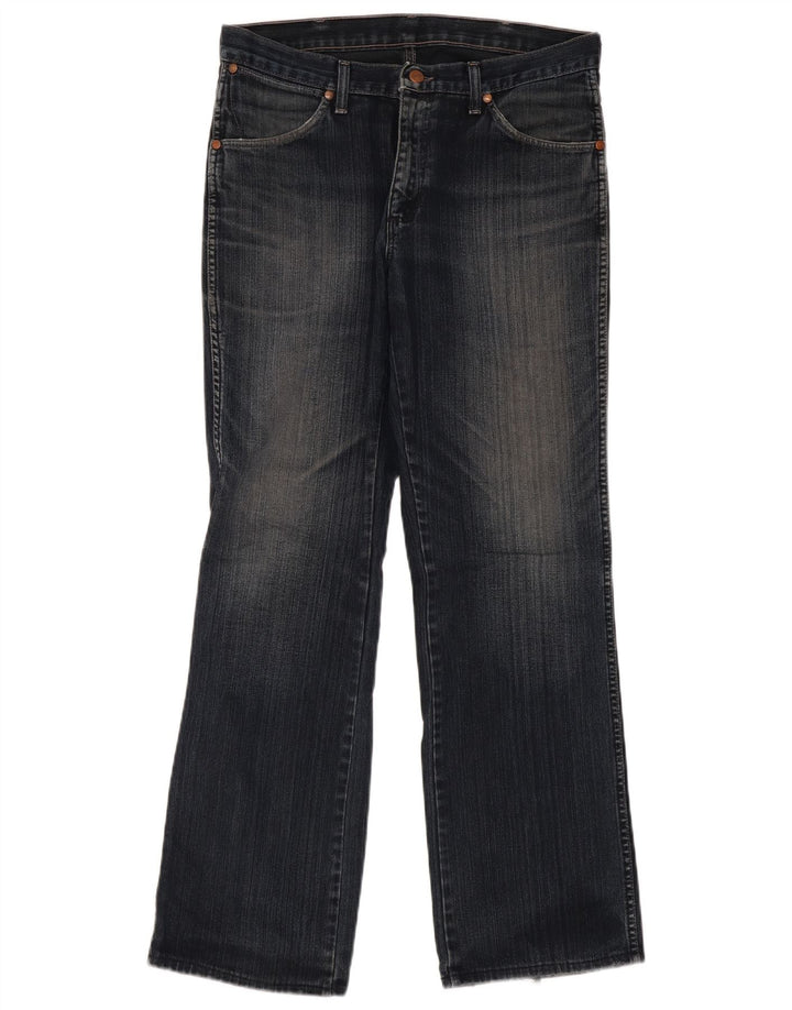 Blugi pentru bărbați Wrangler Alaska Bootcut W33 L31 bumbac bleumarin