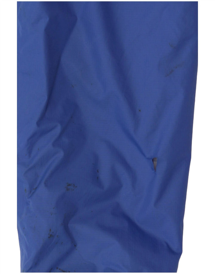 Jachetă de vânt cu glugă K-Way pentru băieți 11-12 ani poliamidă albastră