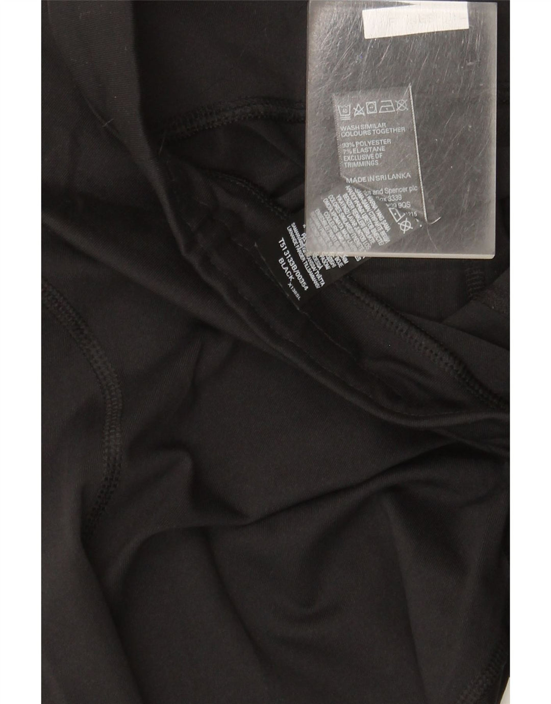 Leggings pentru femei Marks & Spencer UK 12 Poliester mediu negru