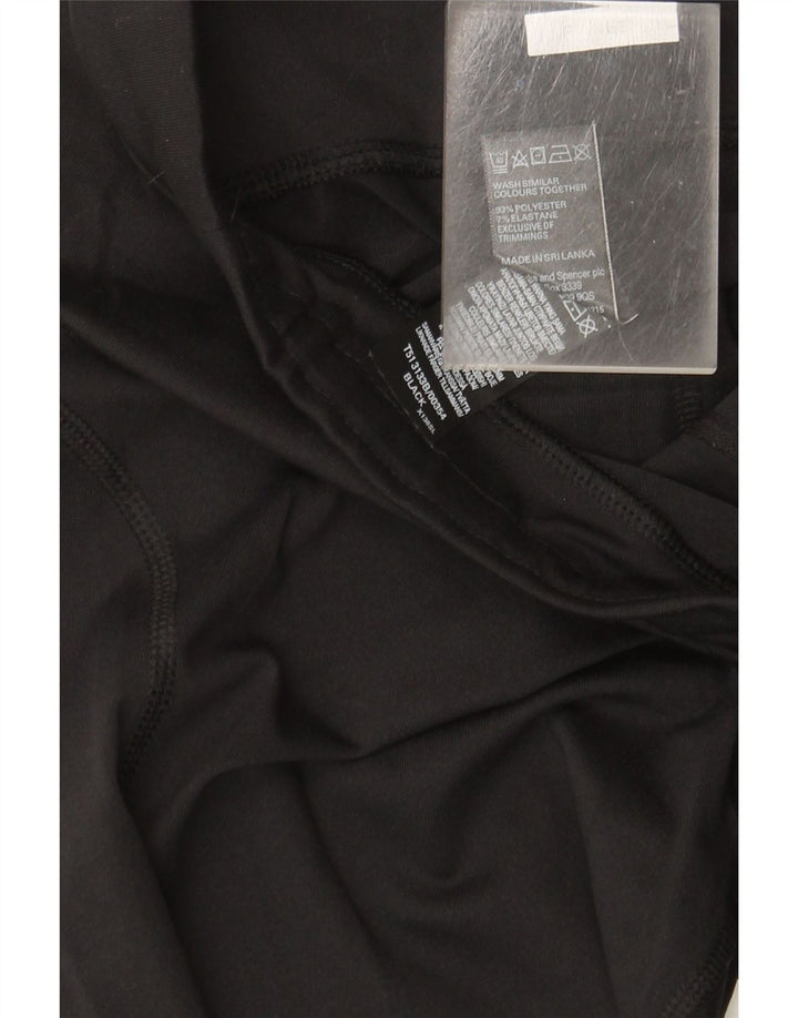 Leggings pentru femei Marks & Spencer UK 12 Poliester mediu negru