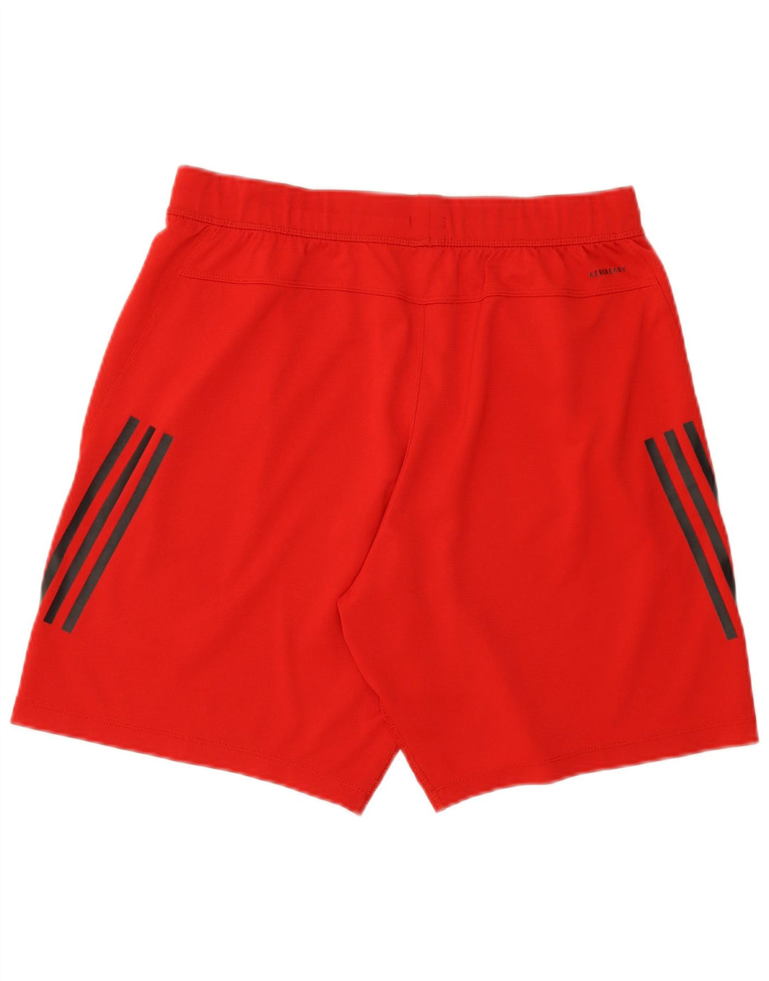 Pantaloni scurți sport Aeroready Adidas pentru bărbați, poliester roșu mare