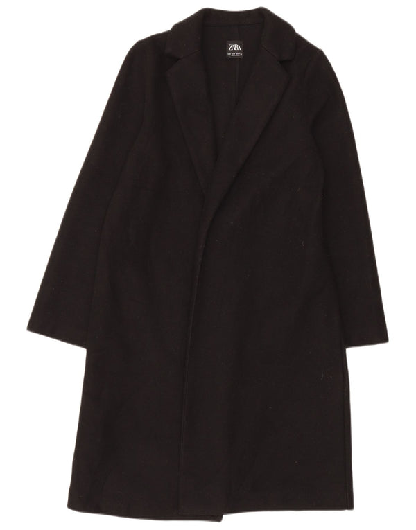 Pardesiu deschis pentru femei Zara UK 14 Medium Negru