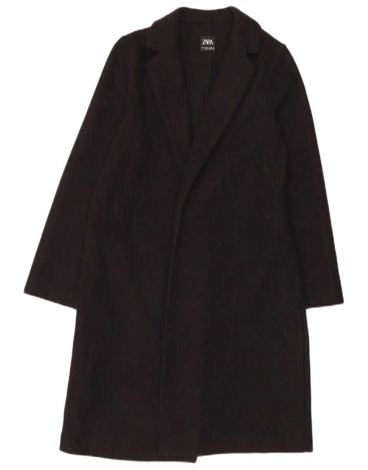 Pardesiu deschis pentru femei Zara UK 14 Medium Negru