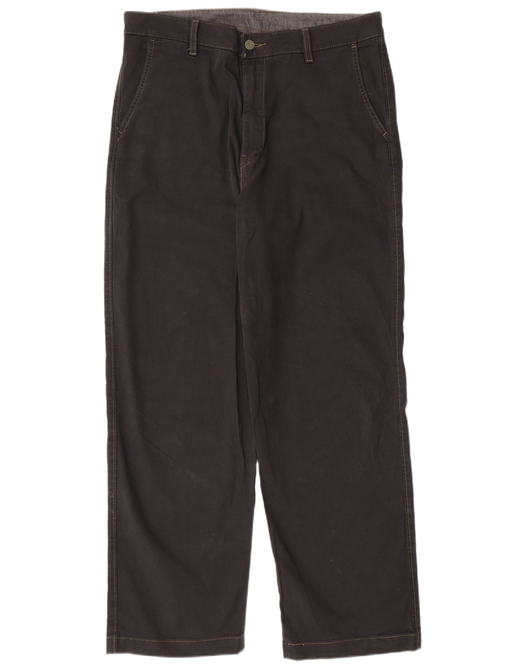 Pantaloni chino 540 drepti pentru bărbați LEVI'S L33 L29 bumbac negru