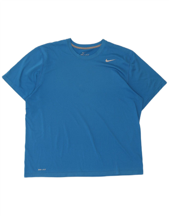 Tricou pentru bărbați Nike Dri Fit Top XL Albastru