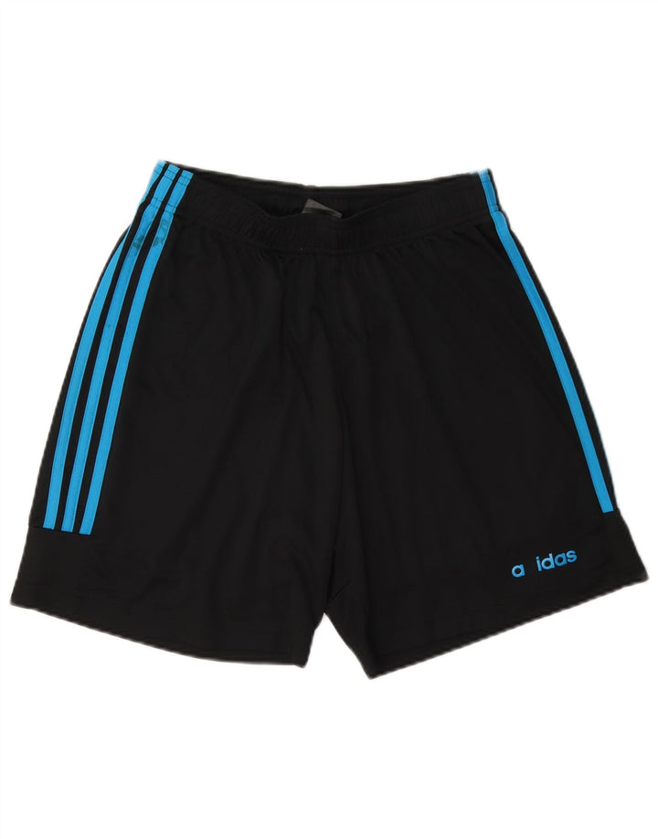 Pantaloni scurți sport pentru bărbați Adidas Climalite, poliester mediu negru