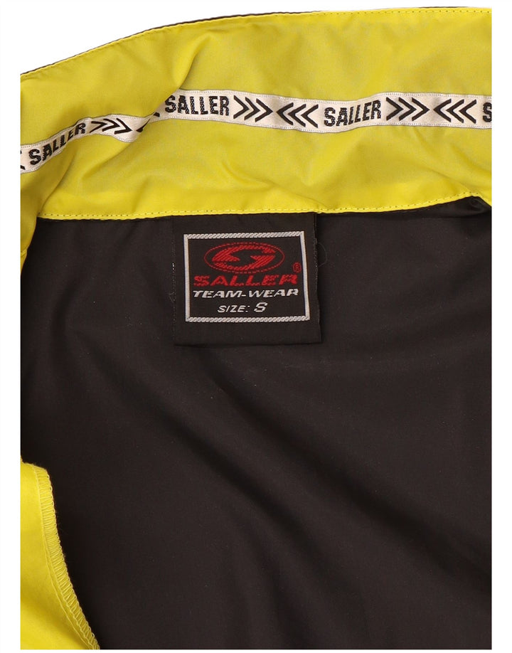 Jachetă de ploaie grafică pentru bărbați Saller UK 36 Mic galben din poliamidă color bloc