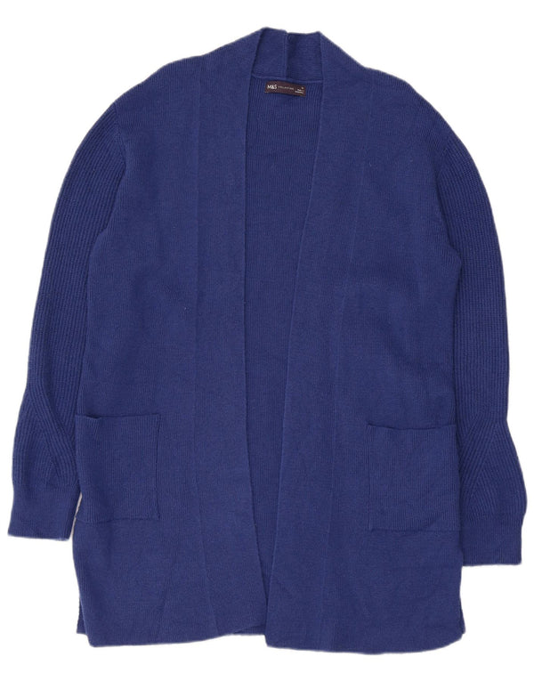 Pulover cardigan deschis pentru femei Marks & Spencer UK 12 Medium Blue