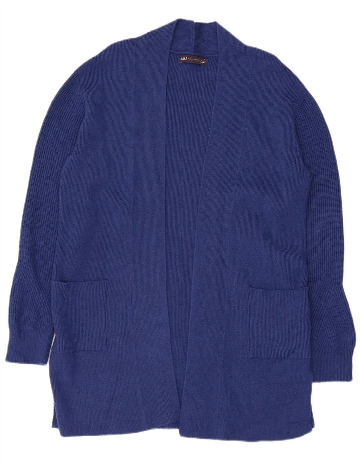 Pulover cardigan deschis pentru femei Marks & Spencer UK 12 Medium Blue