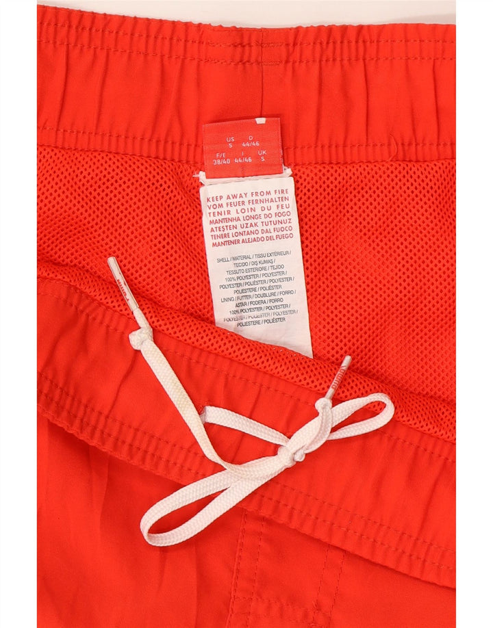 Pantaloni scurți de înot Puma pentru bărbați, poliester roșu mic