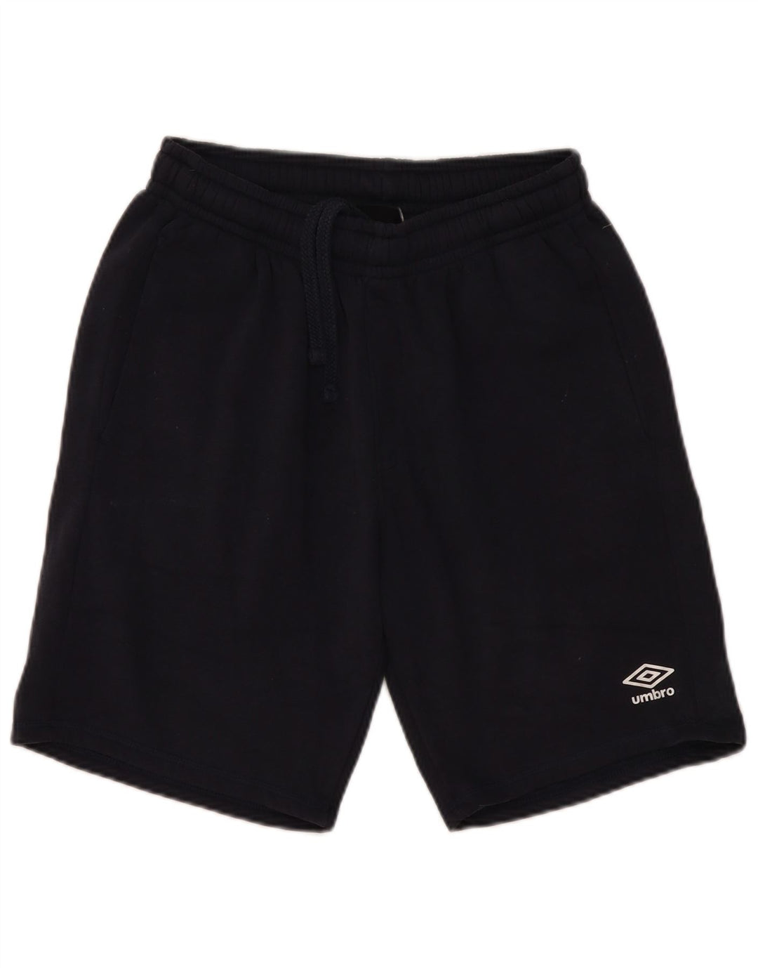 Pantaloni scurți sport Umbro pentru bărbați, bumbac, albastru bleumarin mediu