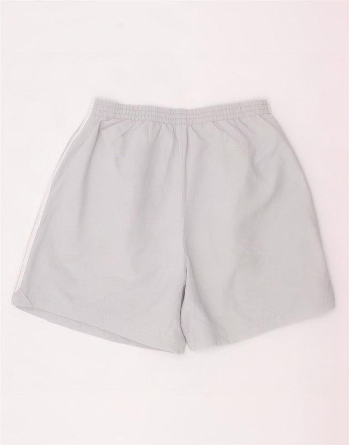 Pantaloni scurți sport pentru fete Adidas 11-12 ani poliester gri