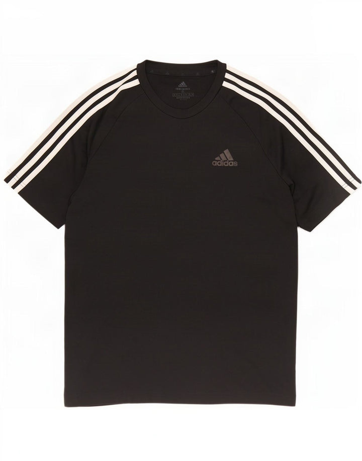 Tricou pentru bărbați Adidas Aeroready Top mic poliester negru