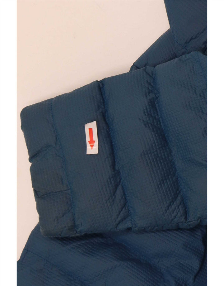 Jachetă căptușită cu glugă Adidas pentru femei UK 10 Small Navy Blue Marine