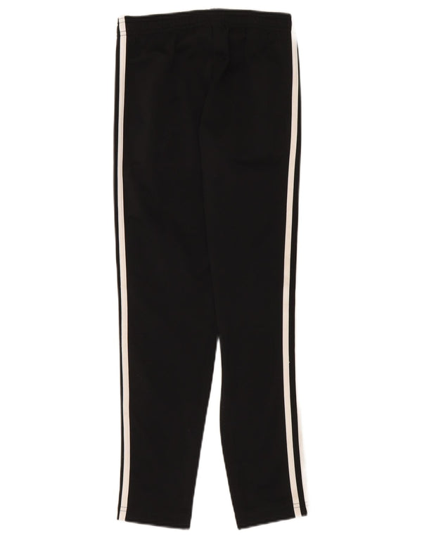 Pantaloni de trening Adidas baieti 9-10 ani poliester negru