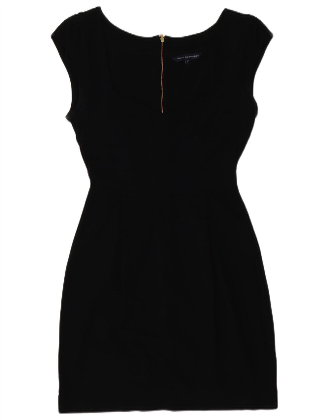 Rochie teacă pentru femei French Connection UK 12 Medium Black Viscose