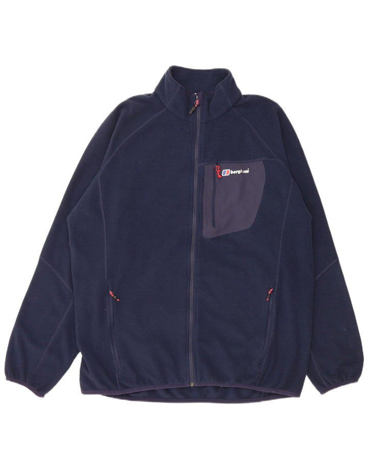 Jachetă fleece pentru bărbați Berghaus UK 44 2XL bleumarin poliester