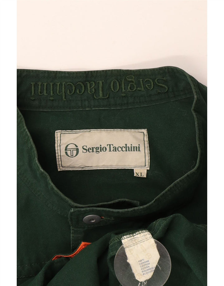 SERGIO TACCHINI Jachetă pentru bărbați, UK 42 XL, bumbac verde