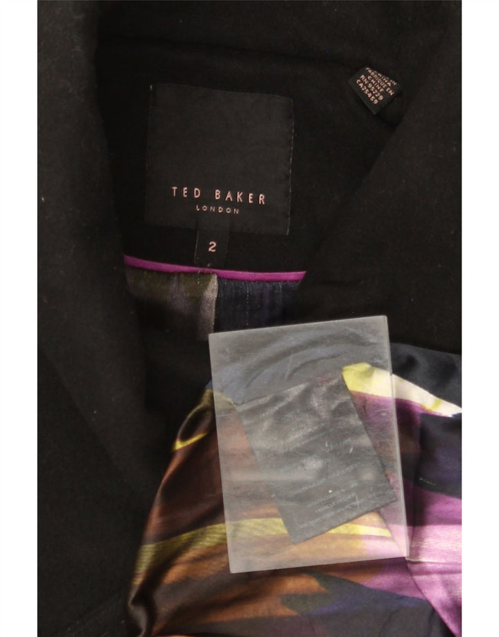 Trenci pentru femei TED BAKER Mărimea 2 Lână neagră mică