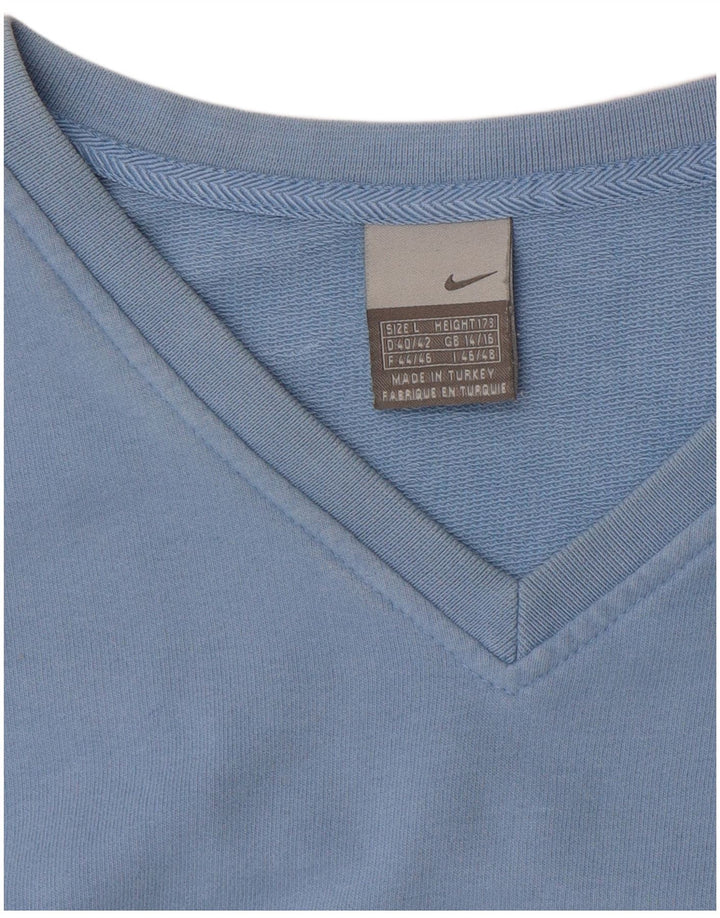 Pulover Nike pentru femei, Marea Britanie 14/16, mare, albastru