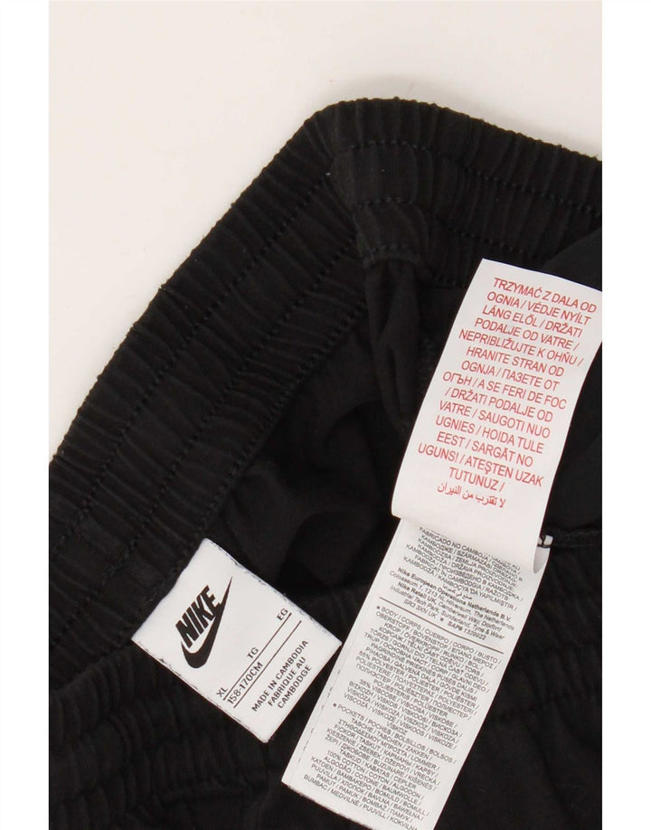Pantaloni scurți sport Nike băieți 13-14 ani XL poliester negru