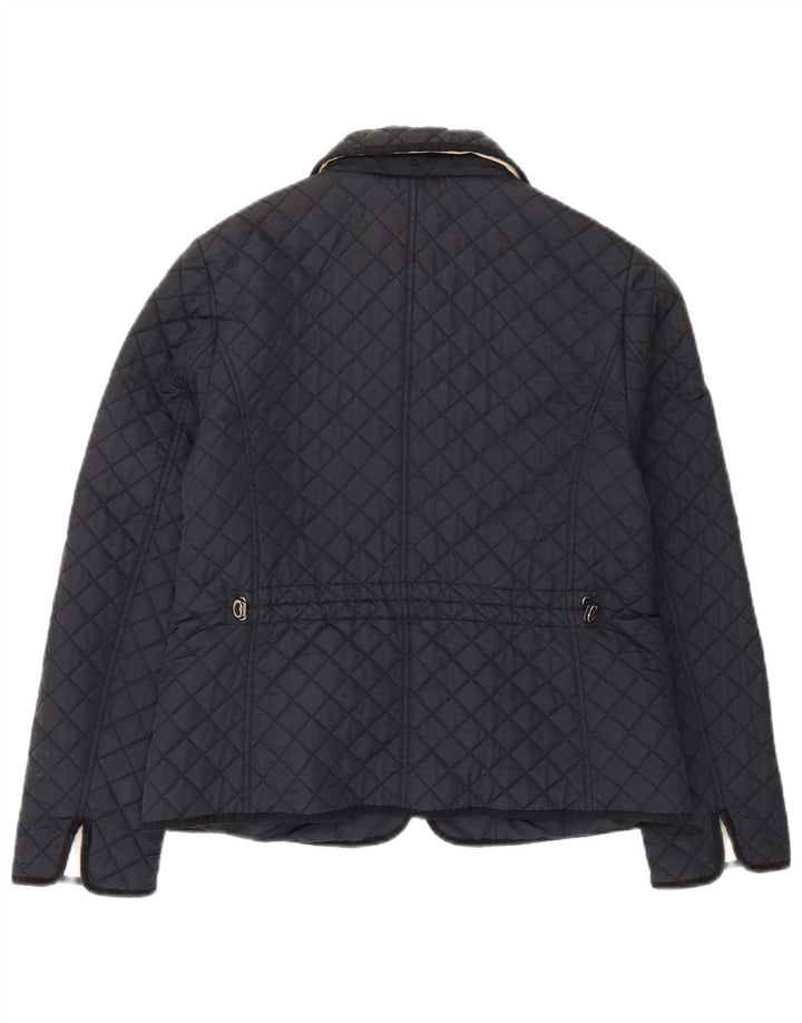 Jachetă matlasată Hobbs pentru femei UK 12 Medium Bleumarin Poliamidă