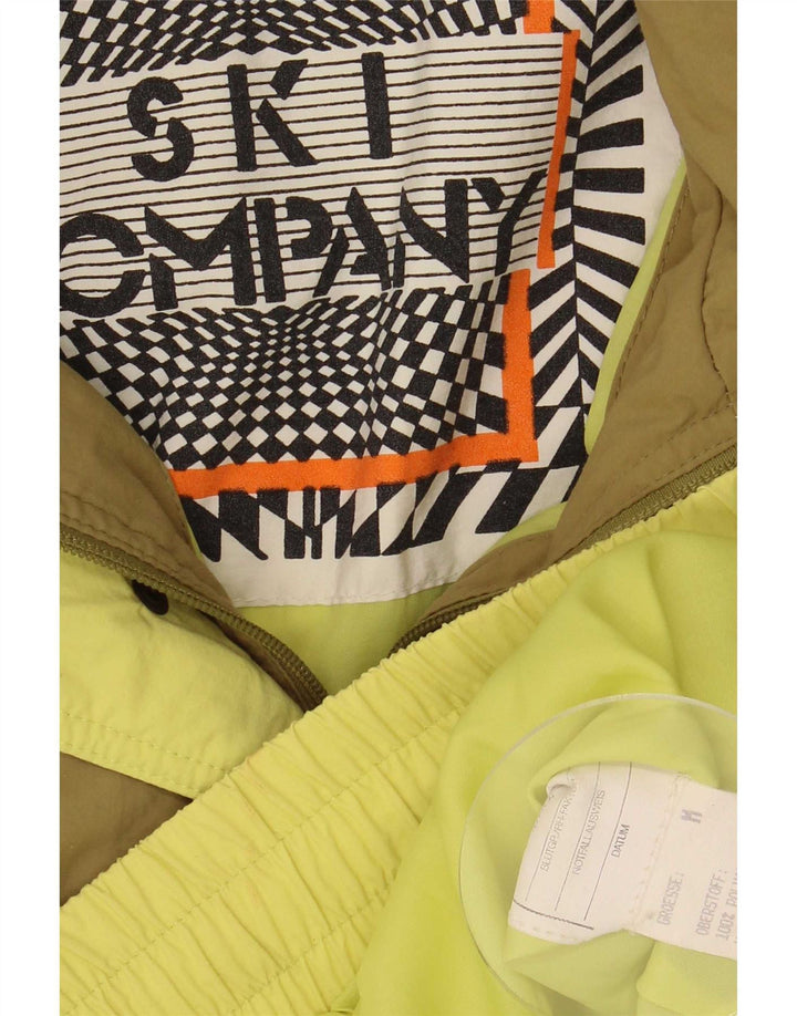 Jachetă de schi vintage pentru bărbați cu pulover UK 38 Medium, multicoloră