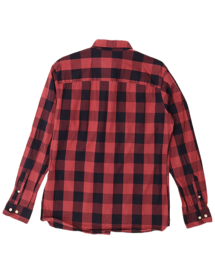 Cămașă Jack & Jones pentru bărbați, roșu mediu, bumbac vichy