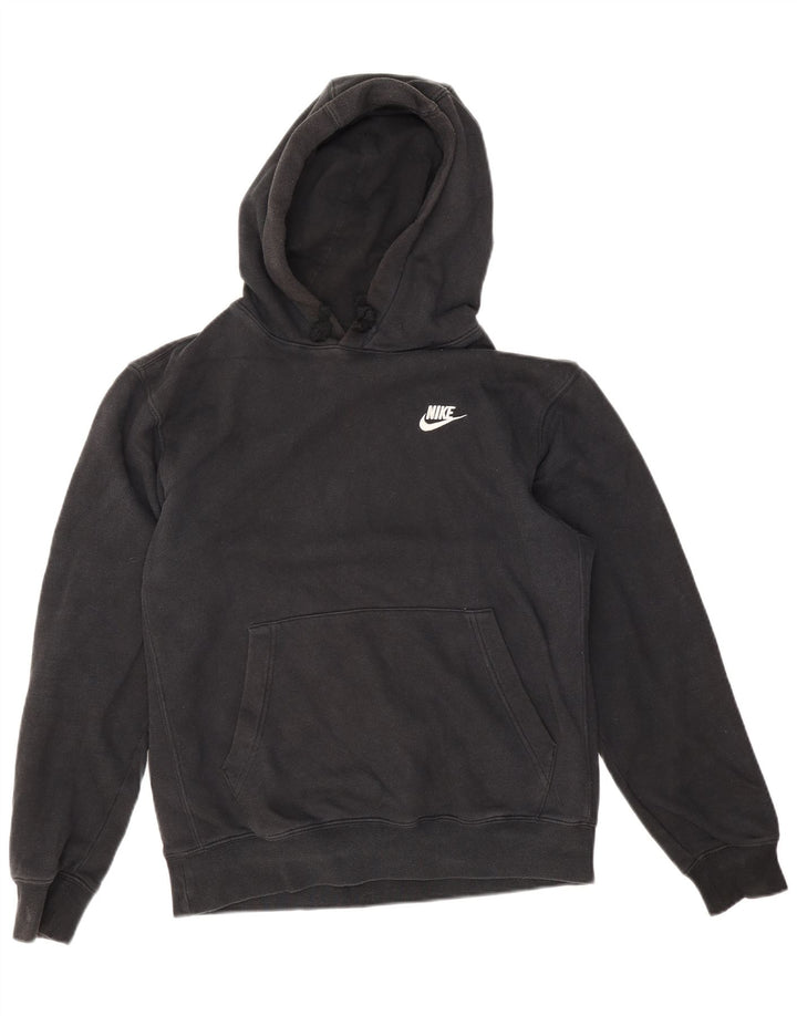Pulover NIKE pentru bărbați, bumbac mic, negru